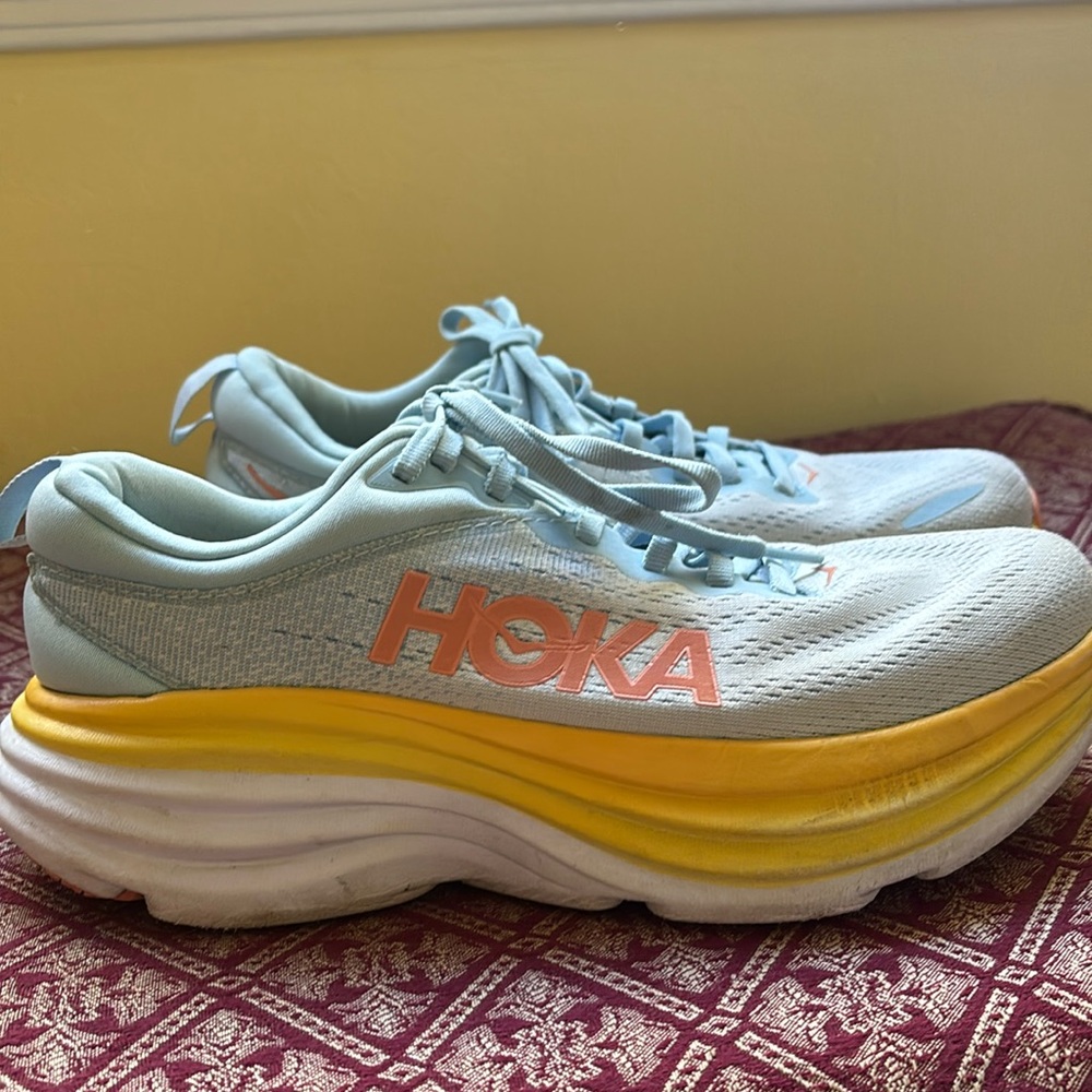 Hoka Bondi 8 women’s sneakers.